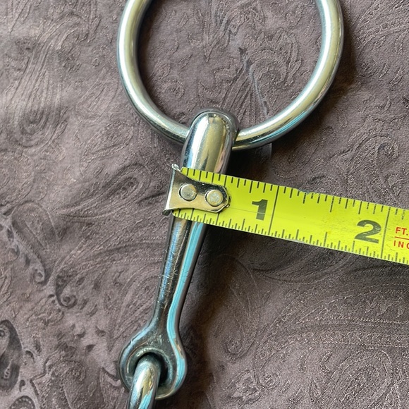 Loose Ring Snaffle Horse Bit - Picture 3 of 5
